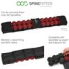 SPINEFITTER by SISSEL Linum Pro | Back & Muscle Relaxation | Ergonomic Therapy Pillow for Heat and Cold Therapy | Flexible Wellness Tool for Physiotherapy and Fitness view 3
