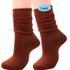 1 Pairs Women Winter Wool Cable Knit Crew Knee High Boot Socks,Size 5-11#W919 (Polyester Blend, Color E27) view 1