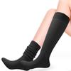 1 Pairs Women Winter Wool Cable Knit Crew Knee High Boot Socks,Size 5-11#W919 (Polyester Blend, Color E27) view 2