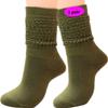 1 Pairs Women Winter Wool Cable Knit Crew Knee High Boot Socks,Size 5-11#W919 (Polyester Blend, Color E28) view 1