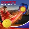 2024 niupipo Pickleball Paddles, Pickleball Paddles Set of 2, Fiberglass Surface, Polypropylene Honeycomb Core, Cushion Grip, Lightweight Pickleball, Portable Carry Bag view 4
