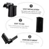 SUPVOX Steel Barbell Sleeve Rack Lightweight Easy to Install Weight Lifting Equipment for Dual Tube Design for Enhanced Stability and Performance view 2