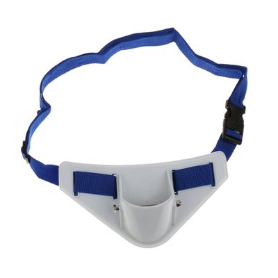 Fishing Fighting Belt Gimbal Pad for Fishing Rod Support White Plastic