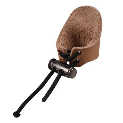 GANAZONO Bowstring Finger Protector Lightweight Leather Guard for Archery Design for Finger Protection Easy to Carry and Store Essential for Shooting Enthusiasts