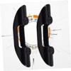 BESPORTBLE 3pairs Kayak Fixed Buckle Holder Clips Accessories for Canoes and Boats Clip Easy to Mount No Screws Included for Outdoor Activities view 2