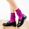 3 Pairs Women Winter Wool Cable Knit Crew Knee High Boot Socks,Size 5-11#W919 (Polyester Blend, Color E04) view 2