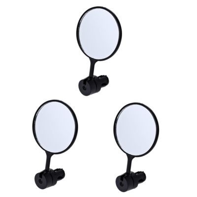 BESPORTBLE 3pcs Adjustable Bike Mirror Rotation Handlebar Rear View Mirror for Mountain Bikes Motorcycles