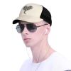 MULIHU Black and White Elephant Head Baseball Cap for Men Women Trucker Hats Mesh Back Cap Adjustable Breathable Hat Baseball Cap Dad Hats view 3