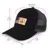 MULIHU Ripped Style American and Navajo Flag Baseball Cap for Men Women Trucker Hats Mesh Back Cap Adjustable Breathable Hat Baseball Cap Dad Hats view 4