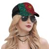 MULIHU Cameroon Flag with Polygonal Effect Baseball Cap for Men Women Trucker Hats Mesh Back Cap Adjustable Breathable Hat Baseball Cap Dad Hats view 2
