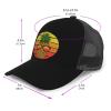 MULIHU Pineapple Head Baseball Cap for Men Women Trucker Hats Mesh Back Cap Adjustable Breathable Hat Baseball Cap Dad Hats view 4