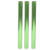 Pilipane Track and Field Relay Batons Sticks, 3pcs Aluminum Alloy Electroplated Relay Batons, Track Batons Race Equipments for Track and Field Sprint Matches (Green) view 1