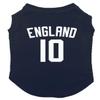 England Jersey - Soccer Sporty Dog Shirt (Navy, Medium) view 1