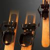 CBLdF Wooden Skis for Adults and Children,Mens Skis for Winter Shoes with Snow Poles Mini Skis for Snow by Snowfeet Ideal for Skiing and Ice Skating view 3