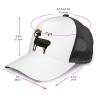 MULIHU Aries Baseball Cap for Men Women Trucker Hats Mesh Back Cap Adjustable Breathable Hat Baseball Cap Dad Hats view 4
