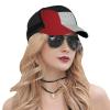 MULIHU Flag of Kuwait Baseball Cap for Men Women Trucker Hats Mesh Back Cap Adjustable Breathable Hat Baseball Cap Dad Hats view 2