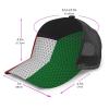 MULIHU Flag of Kuwait Baseball Cap for Men Women Trucker Hats Mesh Back Cap Adjustable Breathable Hat Baseball Cap Dad Hats view 4