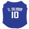El Salvador Jersey - Soccer Sporty Dog Shirt (Royal Blue, Large) view 1