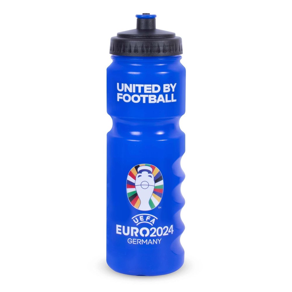 Hy-Pro Euro 2024 750ml Plastic Bottle, Officially licensed, 0.75L, Reusable, Retractable Nozzle, Lightweight, Sports bottle, BPA Free