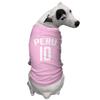 Peru Jersey - Soccer Sporty Dog Shirt (Pink, X-Large) view 2