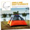 BESPORTBLE 5pcs Shaped Spring Clips for Kayak Paddle and Tent Poles Durable Boat Buckles for Easy Compression Spring Assembly and DIY Projects view 3