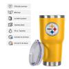 FOCO Pittsburgh Steelers NFL Team Logo 30 oz Tumbler - Yellow view 3