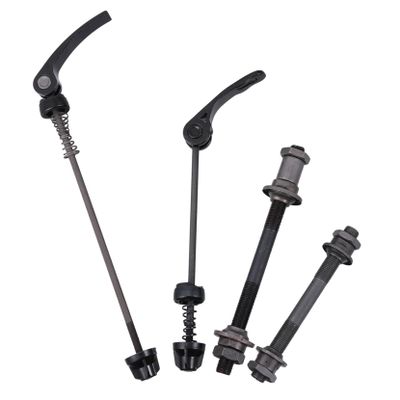 VANZACK Quick Release Skewers Set for Mountain Bikes Durable Hollow Axles for Front Rear Wheels Easy Tool Installation Essential Bike Parts for Cycling Enthusiasts