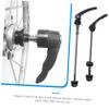 VANZACK Quick Release Skewers Set for Mountain Bikes Durable Hollow Axles for Front Rear Wheels Easy Tool Installation Essential Bike Parts for Cycling Enthusiasts view 3