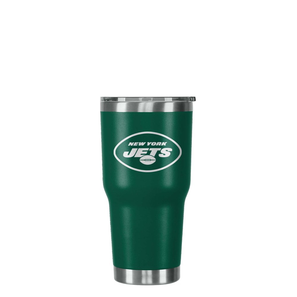 FOCO New York Jets NFL Team Logo 30 oz Tumbler - Green