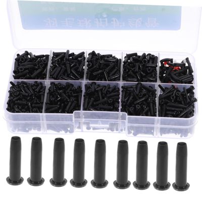 YARNOW Double Hole Grommets Eyelet Badminton Accessories Racket Eyelets Replacement Tennis Maintaining Grommet Badminton Equipment Racquet Grommets Eyelet Protector Split Conduit, Medium, 23U02421RKQ