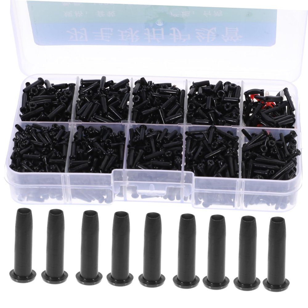 YARNOW Double Hole Grommets Eyelet Badminton Accessories Racket Eyelets Replacement Tennis Maintaining Grommet Badminton Equipment Racquet Grommets Eyelet Protector Split Conduit, Medium, 23U02421RKQ