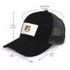 MULIHU Mexico Nayarit Flag Baseball Cap for Men Women Trucker Hats Mesh Back Cap Adjustable Breathable Hat Baseball Cap Dad Hats view 4