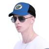 MULIHU Flag of Terrebonne Parish, Louisiana Baseball Cap for Men Women Trucker Hats Mesh Back Cap Adjustable Breathable Hat Baseball Cap Dad Hats view 3