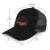 MULIHU Smoke Style Flag of Germany Baseball Cap for Men Women Trucker Hats Mesh Back Cap Adjustable Breathable Hat Baseball Cap Dad Hats view 4
