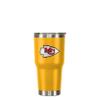 FOCO Kansas City Chiefs NFL Team Logo 30 oz Tumbler - Yellow view 1
