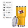 FOCO Kansas City Chiefs NFL Team Logo 30 oz Tumbler - Yellow view 3
