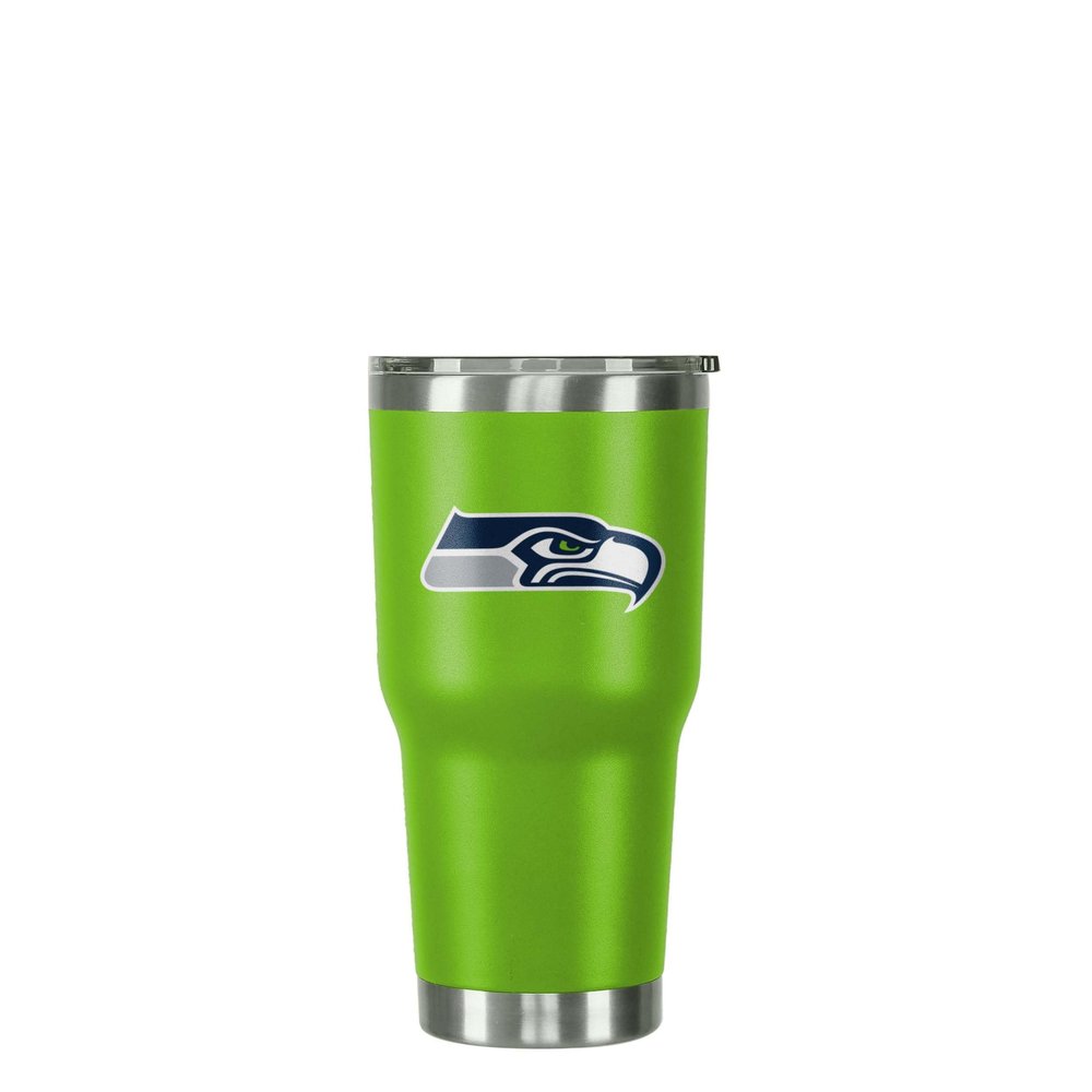 FOCO Seattle Seahawks NFL Team Logo 30 oz Tumbler - Green