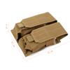 Double M4 Mag Pouch, Nylon Magazine Pouch, Large Utility Pouch (ArmyGreen) view 2