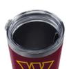 FOCO Washington Commanders NFL Team Logo 30 oz Tumbler - Maroon view 4