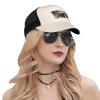 MULIHU American Flag Tractor Baseball Cap for Men Women Trucker Hats Mesh Back Cap Adjustable Breathable Hat Baseball Cap Dad Hats view 2