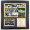Michigan Football | 2023 CFP National Champions | Framed Double Matted Photo Collages | (12"x15", Perfect Season) view 1