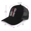 MULIHU We The People Patriot Flag Baseball Cap for Men Women Trucker Hats Mesh Back Cap Adjustable Breathable Hat Baseball Cap Dad Hats view 4