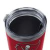 FOCO Tampa Bay Buccaneers NFL Team Logo 30 oz Tumbler - Red view 4