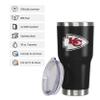 FOCO Kansas City Chiefs NFL Team Logo 30 oz Tumbler - Black view 3