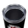 FOCO Kansas City Chiefs NFL Team Logo 30 oz Tumbler - Black view 4