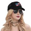 MULIHU American Flag Patriotic Tractor Baseball Cap for Men Women Trucker Hats Mesh Back Cap Adjustable Breathable Hat Baseball Cap Dad Hats view 2