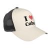 MULIHU I Love Cuba Baseball Cap for Men Women Trucker Hats Mesh Back Cap Adjustable Breathable Hat Baseball Cap Dad Hats view 1