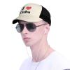 MULIHU I Love Cuba Baseball Cap for Men Women Trucker Hats Mesh Back Cap Adjustable Breathable Hat Baseball Cap Dad Hats view 3