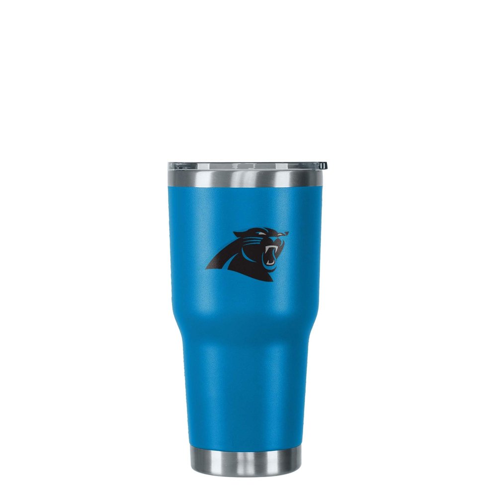 FOCO Carolina Panthers NFL Team Logo 30 oz Tumbler - Blue