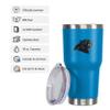 FOCO Carolina Panthers NFL Team Logo 30 oz Tumbler - Blue view 3